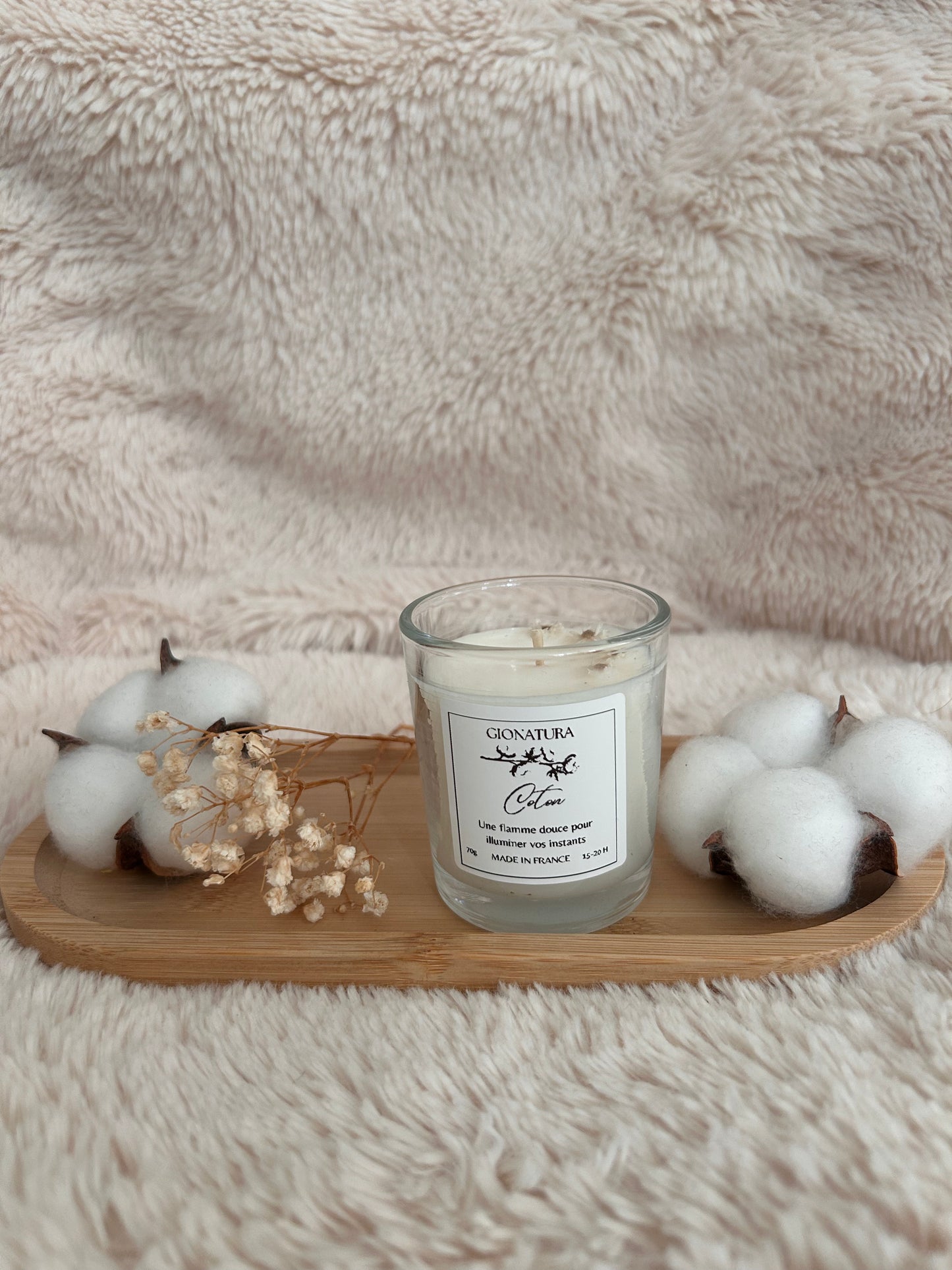 Bougie Fleur de coton 200 ml