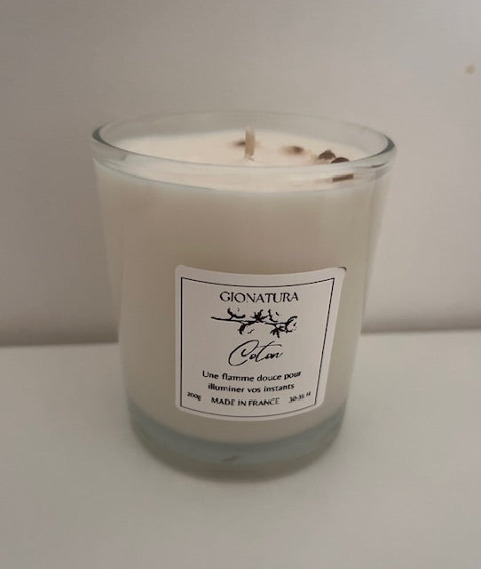 Bougie Fleur de coton